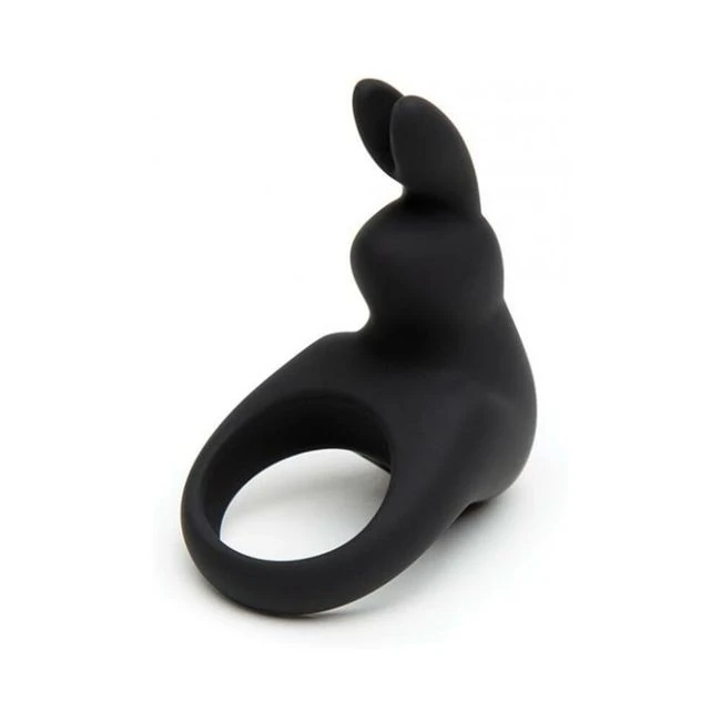 Happy Rabbit Rechargeable Cock Ring Black - Overview