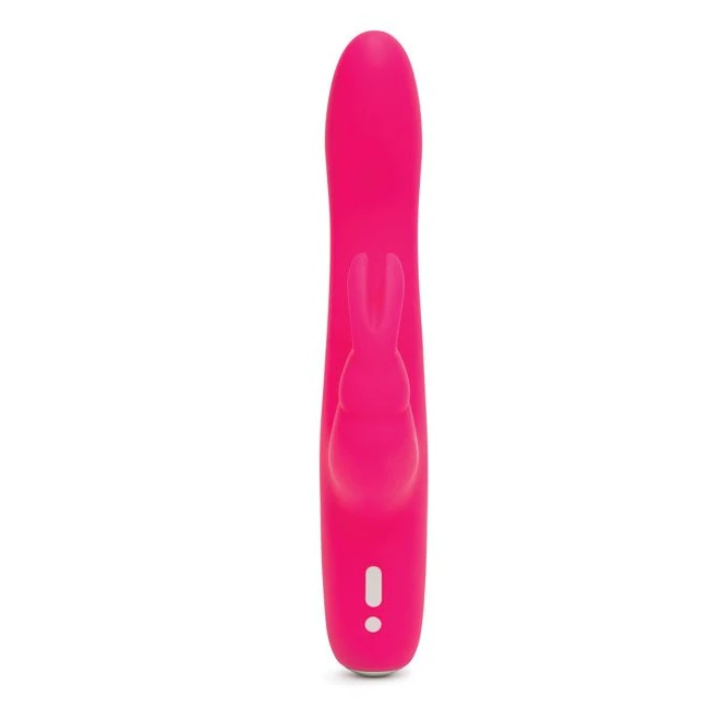 Happy Rabbit Slimline Curve Rechargeable Vibrator Pink - Power & Performance