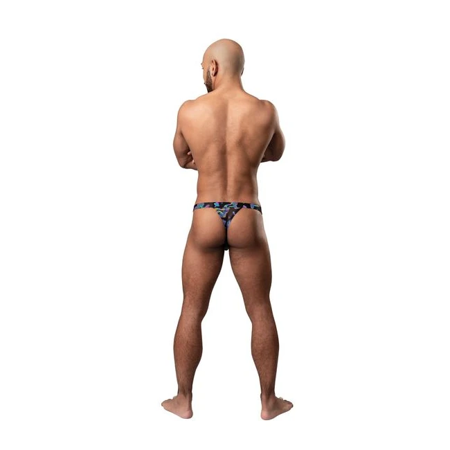 Hazy Dayz Micro Thong Mushroom - Seamless Construction With Nothing to Fasten