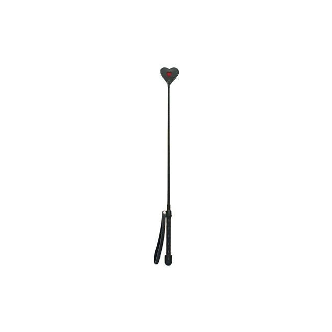 Heart Tip Crop Black with Red Detail - Build & Quality