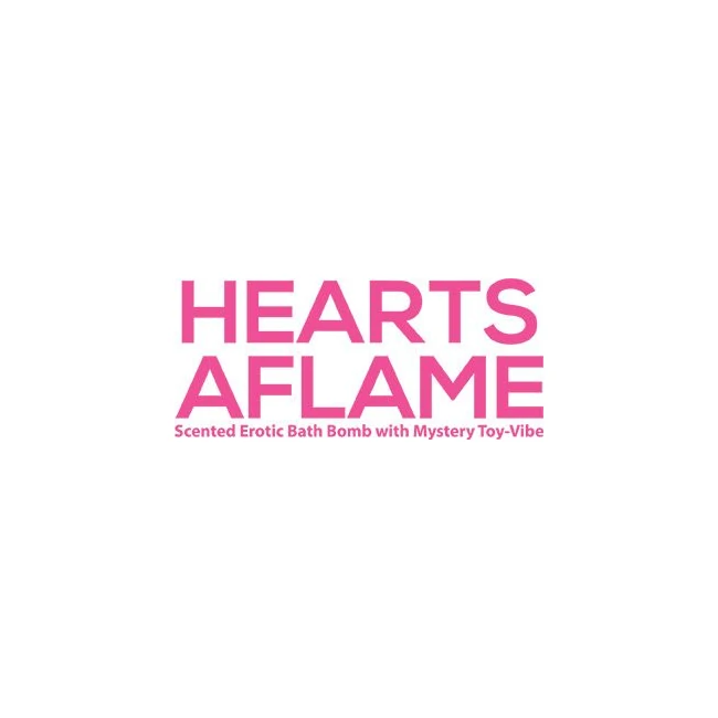 Hearts Aflame Erotic Bath Bomb - Overview