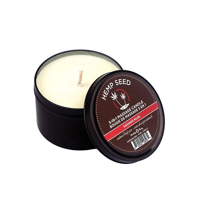 HEMP SEED 3-IN-1 CANDLE - Texture and Application