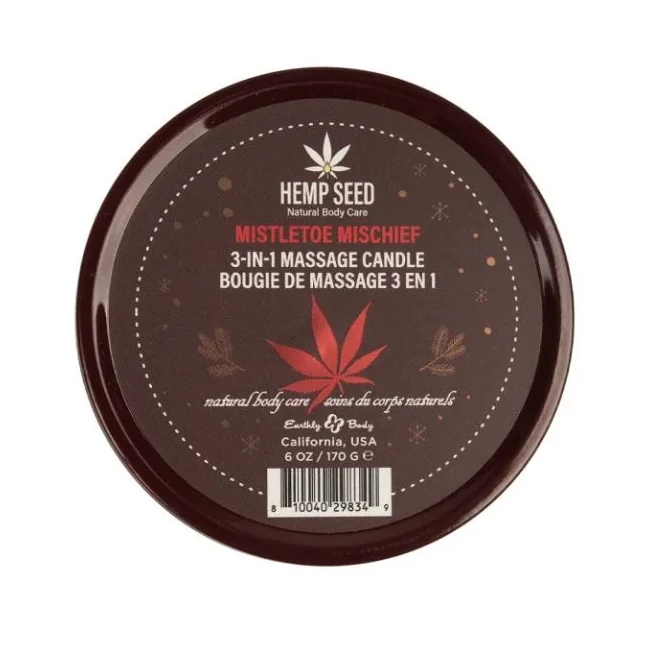 Hemp Seed 3-in-1 Massage Candle 6oz - Formula & Feel