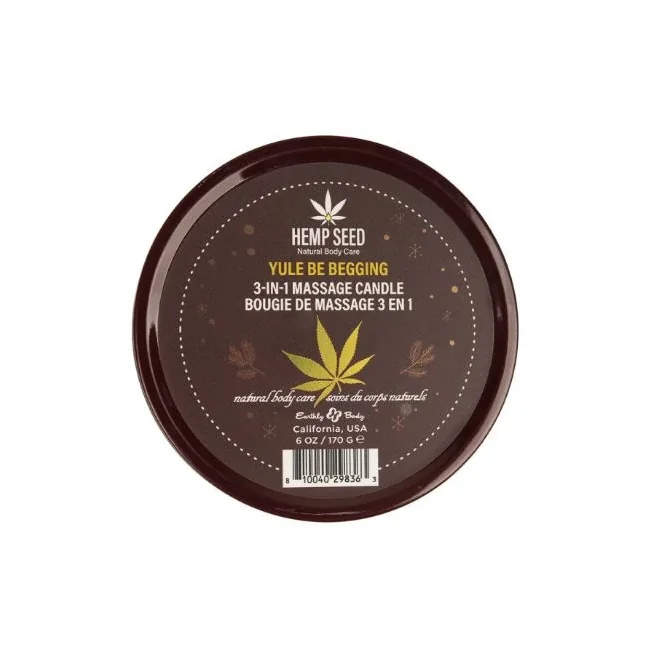 Hemp Seed 3-in-1 Massage Candle 6oz - Ingredients & Natural Composition