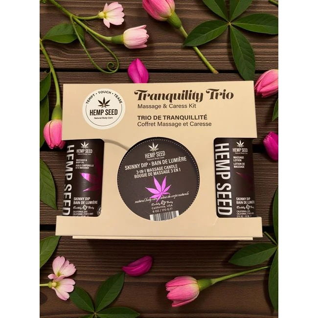 Hemp Seed Tranquility Trio Gift Set - Ingredients