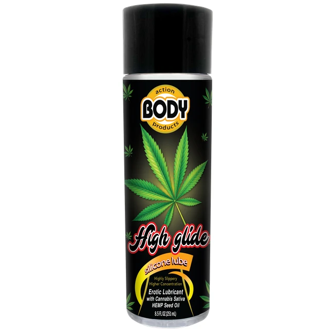 High Glide Erotic Lubricantbottle - Waterproof, Non-Reactive Formula