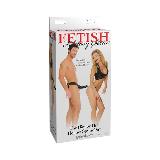 Him or Her Hollow Strap-on - Material Feel & Construction