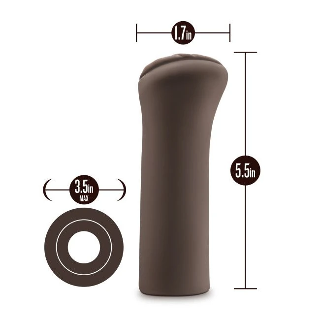 Hot Chocolate Naughty Nicole's Kitty Stroker - Material Feel & Safety