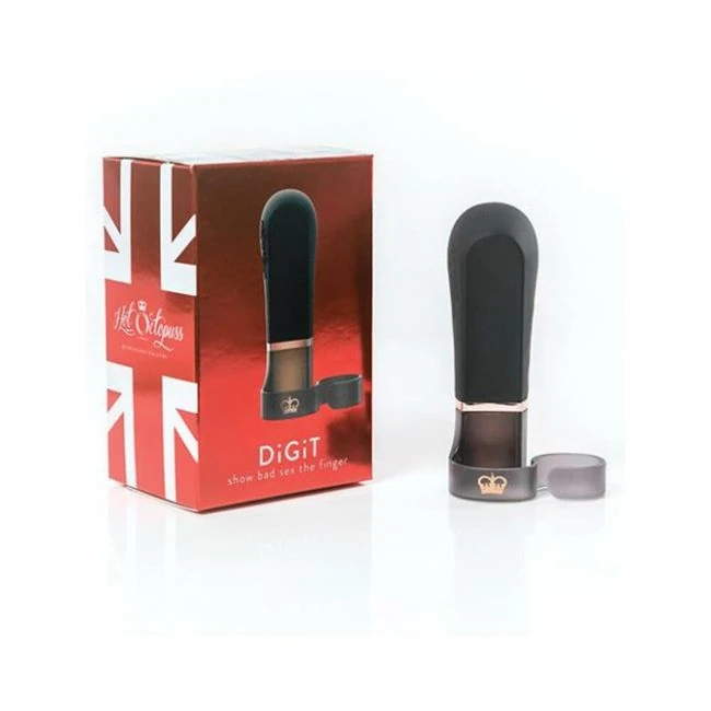 Hot Octopuss Digit Finger Vibe Black - Vibration Modes
