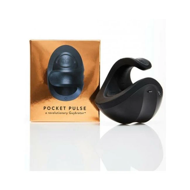 Hot Octopuss Pocket Pulse Black Stroker - Grip & Control
