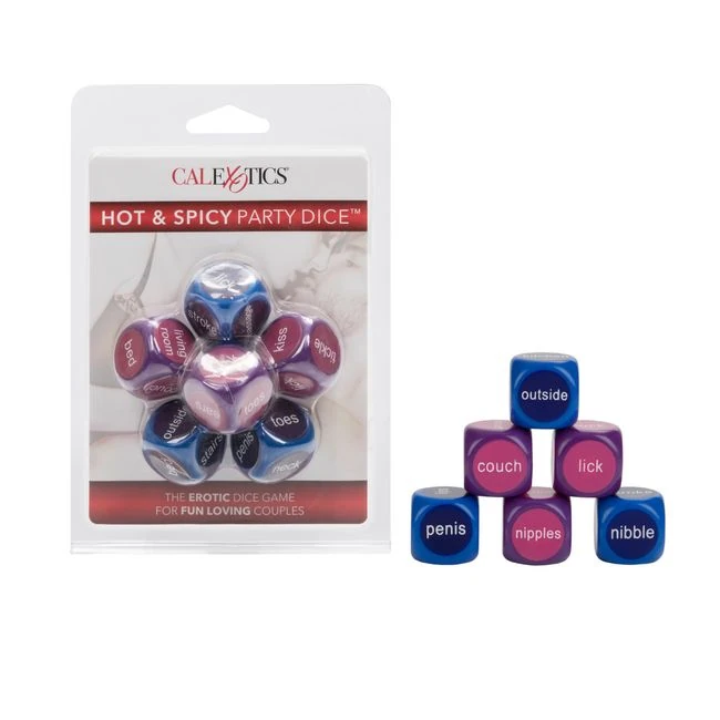 Hot & Spicey Party Dice - Overview
