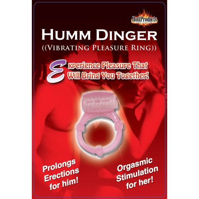 Humm Dinger Penis Ring Clit Stim - Two Stimulation Points in One Ring