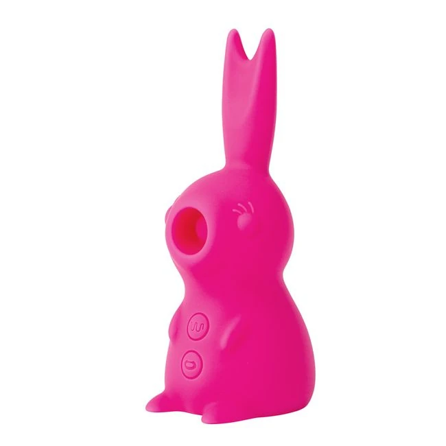 Hunni Bunny Shaped Suction Vibrator - How It Feels