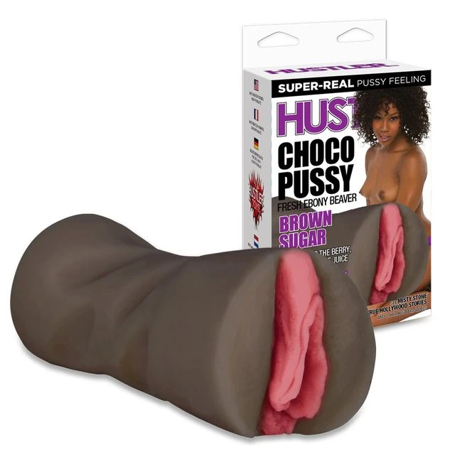 Hustler Brown Sugar Choco Pussy - A Realistic Single-Entry Stroker