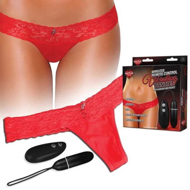 Hustler Red Wireless Remote Control Vibrating Panties M/l - Introduction