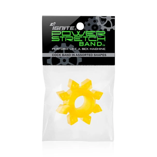 Ignite Power Stretch Band - Gear-Shaped Studs on a Stretchy TPE Band
