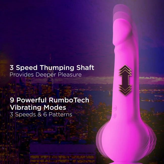 Impressions New York Gyroquake Dildo Purple - How It Feels