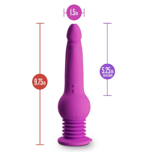 Impressions New York Gyroquake Dildo Purple - Vibration Modes and Gyration