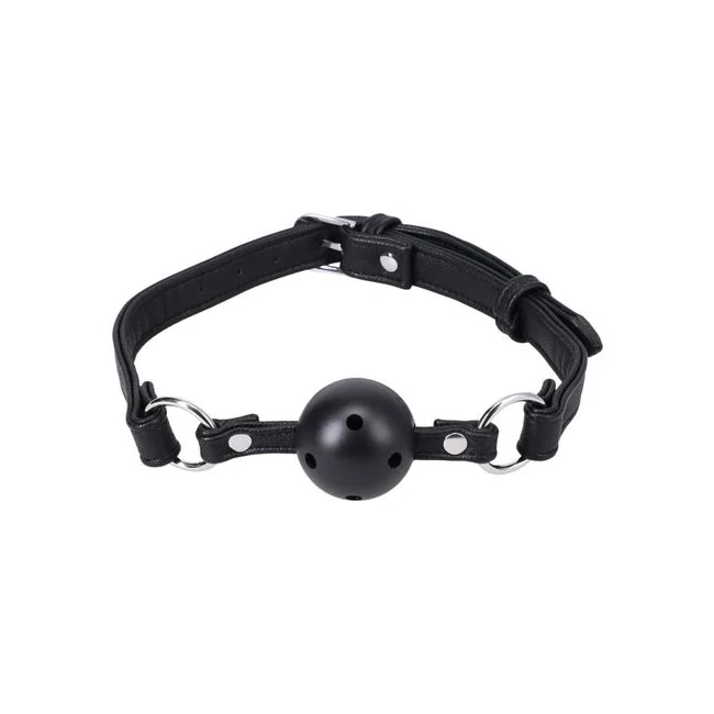 In a Bag Ball Gag Black - by Doc Johnson Novelties
