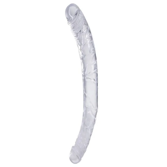 In a Bag Double Dong 13 Clear " - Shape &amp; Texture