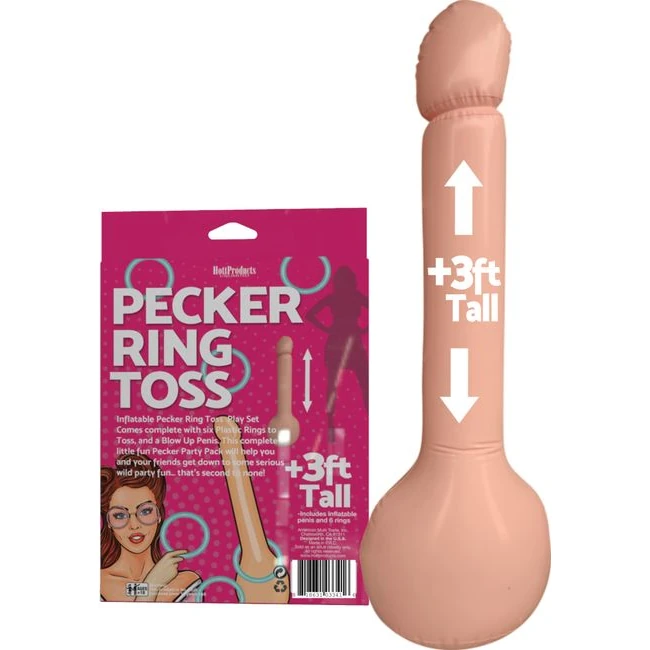 Inflatable Pecker Ring Toss - Overview