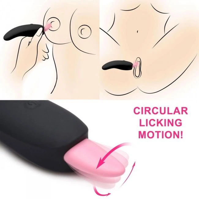 Inmi Luscious Licker Silicone Licking Tongue - Experience the Ultimate Licking Stimulation