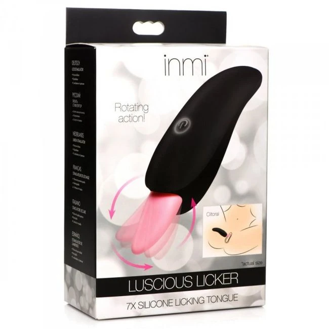 Inmi Luscious Licker Silicone Licking Tongue - Materials & Colors