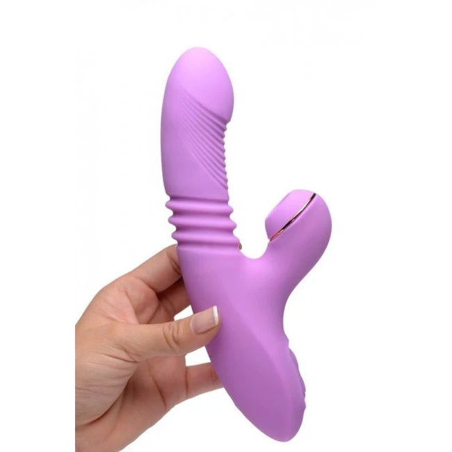 Inmi Shegasm Pro-thrust Thrusting Suction Rabbit - Vibration Modes and Thrusting Action