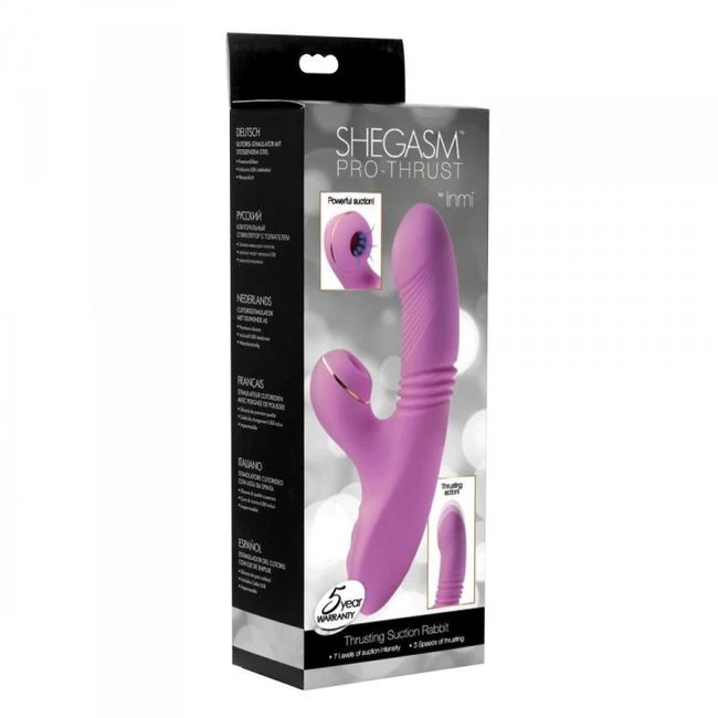 Inmi Shegasm Pro-thrust Thrusting Suction Rabbit - Power & Performance