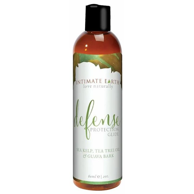 Intimate Earth Defense Glide - Natural Water-Based Lubricant with Protective Benefits