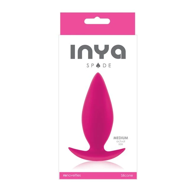 Inya Spades Medium Butt Plug Pink - What the Inya Spades Medium Butt Plug Is