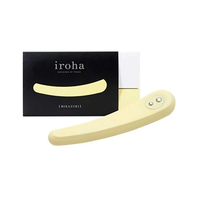 Iroha Mikazuki Yellow Vibrator - Elegant Design with Sensual Comfort