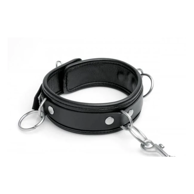 Isabella Sinclaire 3 Ring Leather Collar with Leash - Build & Quality
