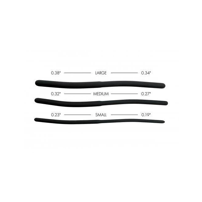 Isabella Sinclaire Silicone Urethral Sound Trainer Set - Graduated Sizing and Progression
