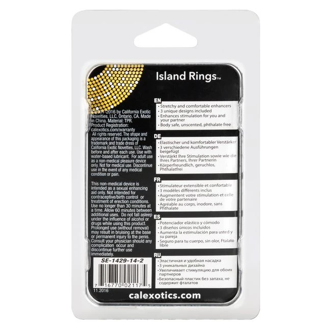 Island Rings - Usage & Safety