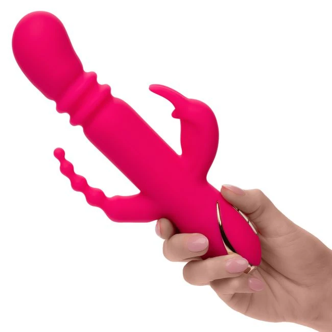Jack Rabbit Signature Heated Triple Fantasy Rabbit - Vibration Modes and Stimulation