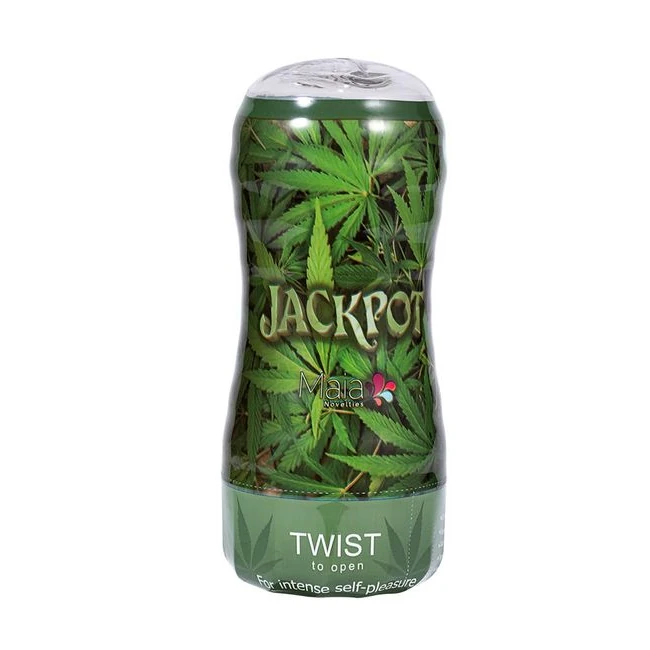 Jackpot Cannabis Crystal Stroker - Jackpot Cannabis Crystal Stroker by Maia Toys