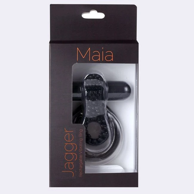 Jagger Rechargeable Vibrating Cock Ring Black Sleeve - Charging, Waterproof Use and the Box