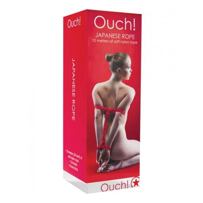 Japanese Rope - 10m - Red - Overview