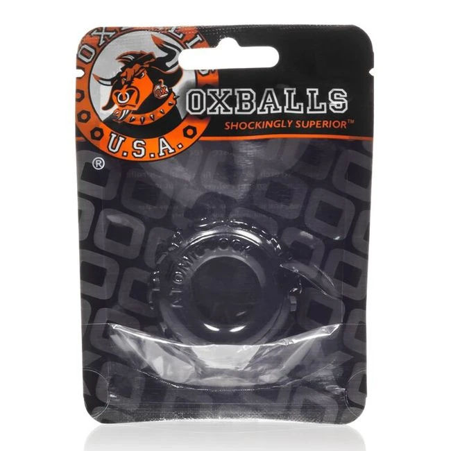 Jelly Bean Cockring - Thick, Stretchy TPR in Black or Clear