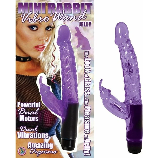Jelly Mini Rabbit Vibro Wand - Jelly Mini Rabbit Vibro Wand by Nasstoys