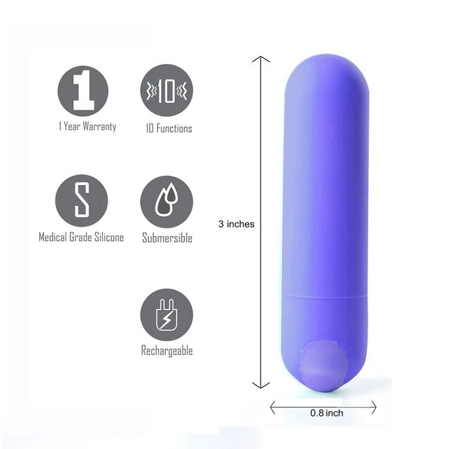 Jessi Mini Bullet Rechargeable - Experience the Power of Jessi Mini Bullet Vibrator
