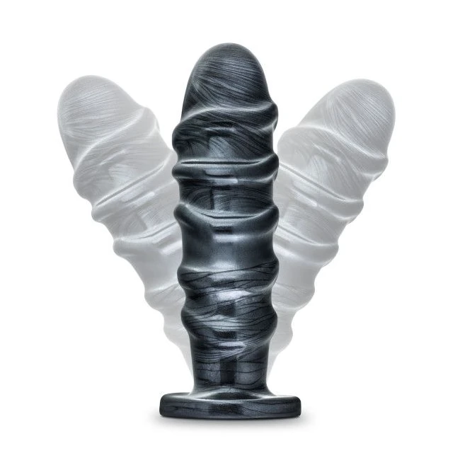 Jet Annihilator Carbon Metallic Black Butt Plug - Material &amp; Care