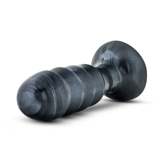 Jet Bruiser Carbon Metallic Black Butt Plug - Shape &amp; Comfort