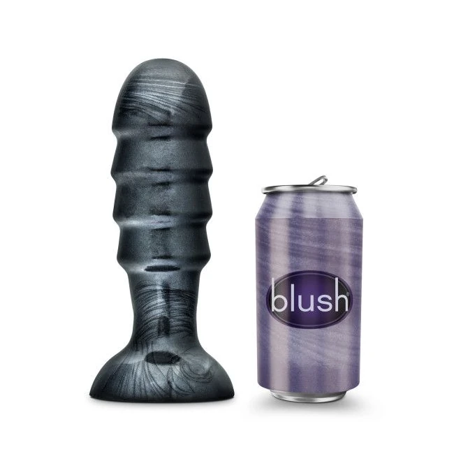 Jet Bruiser Carbon Metallic Black Butt Plug - Sizing &amp; Care