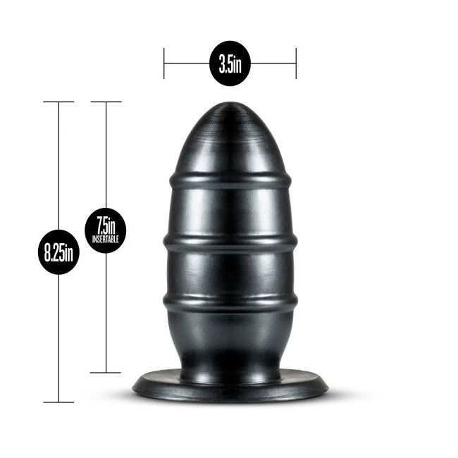 Jet Plug Carbon Metallic - Size & Dimensions