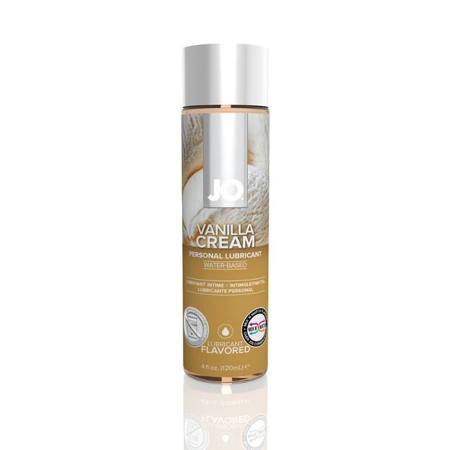 Jo Hvanilla Creamflavored Lubricant - A Slick, Water-Based Glide