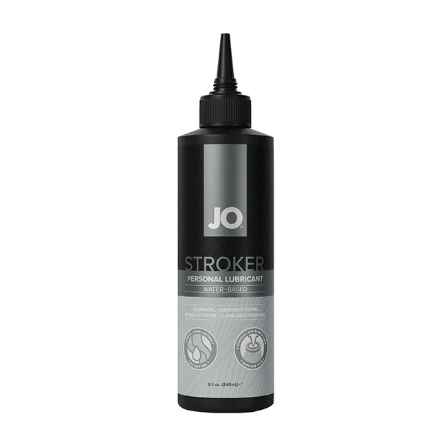 Jo Stroker Lubricant - Water-Based Glide for Male Strokers