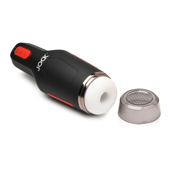 Jock 15x Sucking & Vibrating Masturbator - Vibration Modes