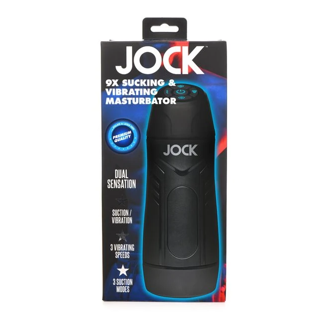 Jock Sucking & Vibrating Masturbator - Vibration & Sucking Modes